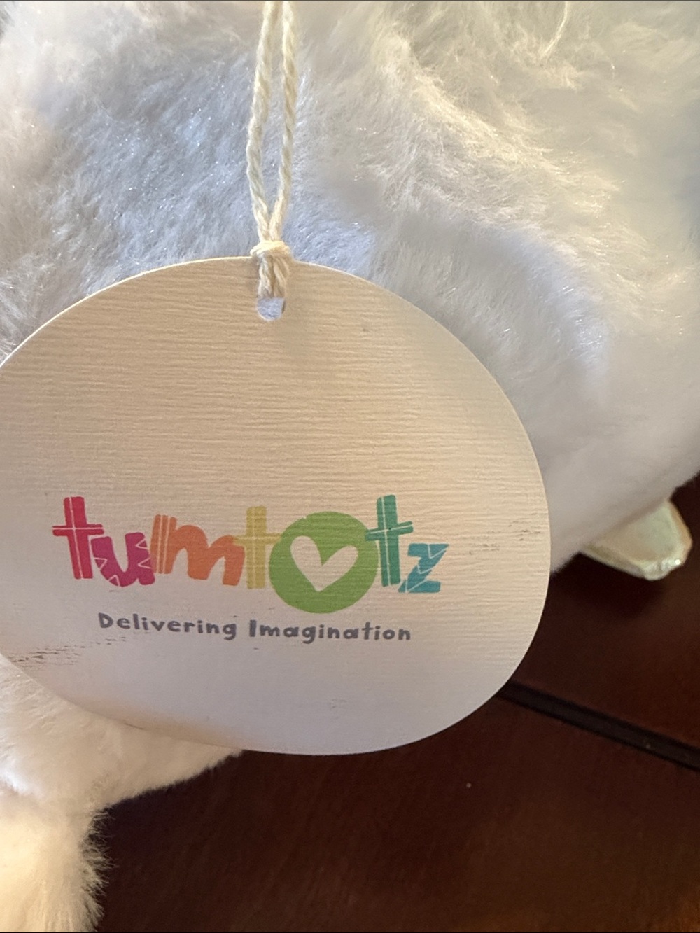 Plush White Unicorn Family Stuffed Animals Set - Soft Multicolor Accents - Picture 12 of 12